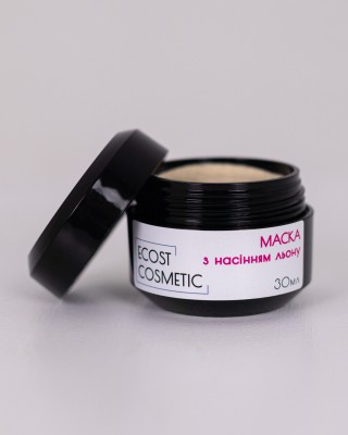 Маска с семенами льна